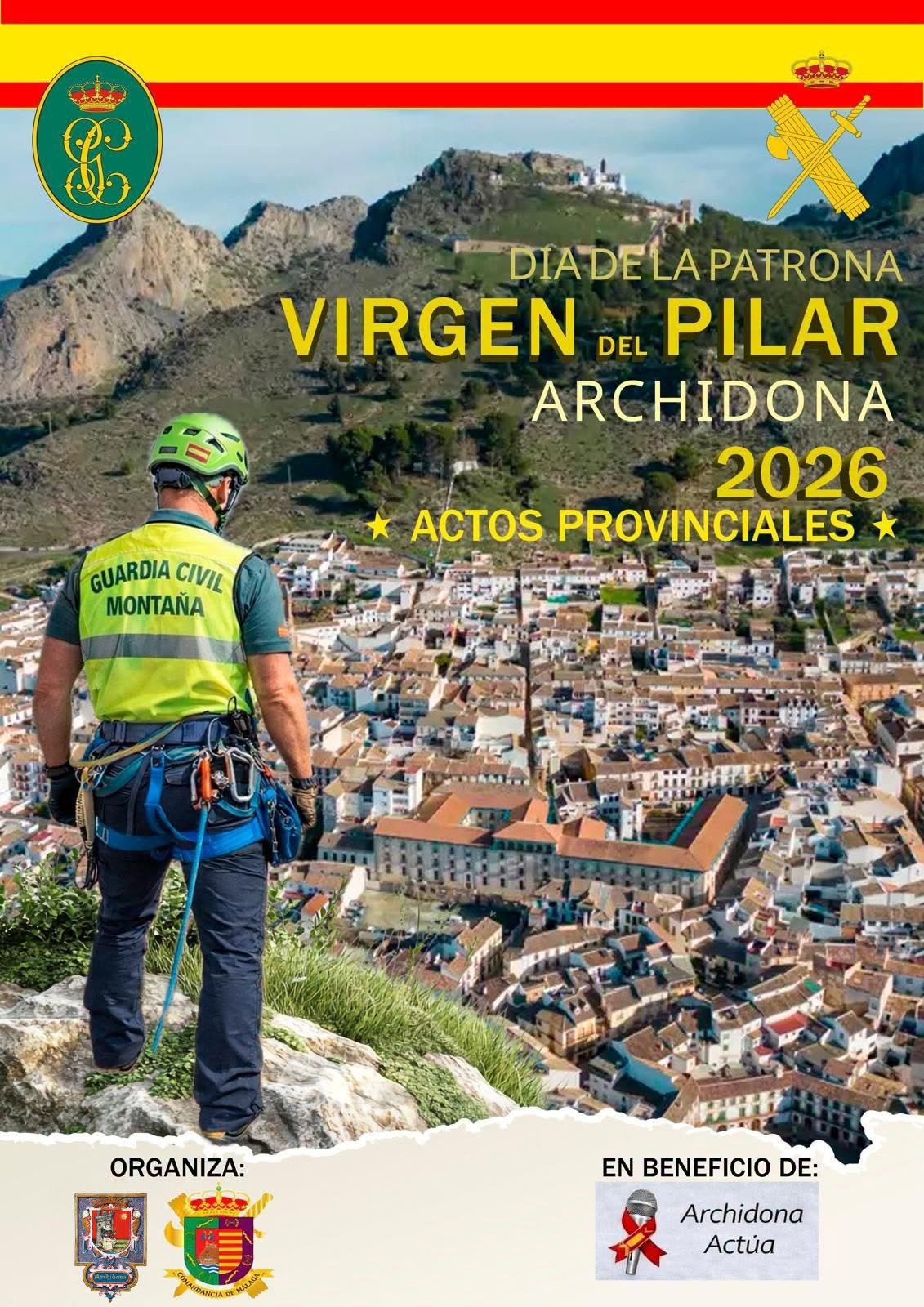 Cartel de Charla conferencia de la Guardia Civil